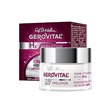 Moisturizing Lifting Cream SPF 10 Day | H3 Evolution – Gerovital