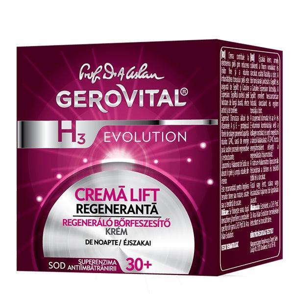 Regenerating Lifting Cream Night | H3 Evolution – Gerovital