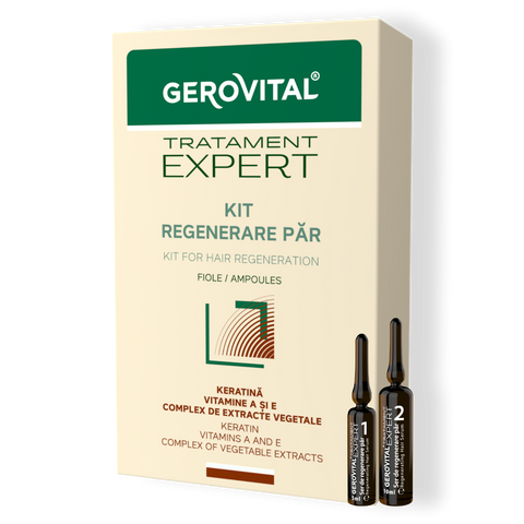 Gerovital Hair Expert - Hair Regeneration Treatment Kit