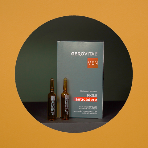 Gerovital Men - Anti - Hair Loss Ampoules