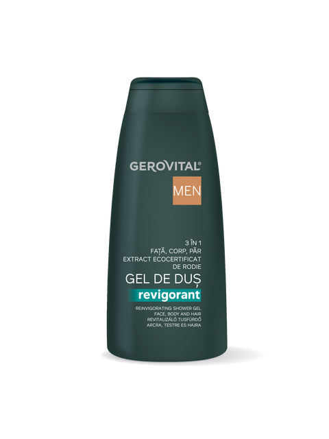Gerovital Men - Reviving Shower Gel 3 In 1