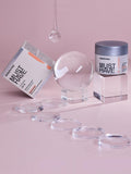 Gerovital Must Have Moisturising Cream jar and box with glass spheres and clear blocks