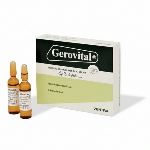 Gerovital Classic - Gerovital GH3 Injectables with Anti-Aging Effect