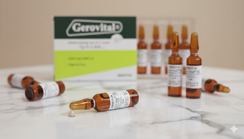 Gerovital Classic - Gerovital GH3 Injectables with Anti-Aging Effect