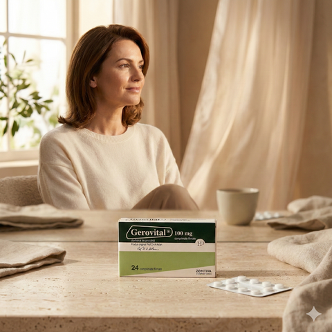 Gerovital Classic - Gerovital GH3 Tablets with Anti-Aging Effect (24 tabs per box)