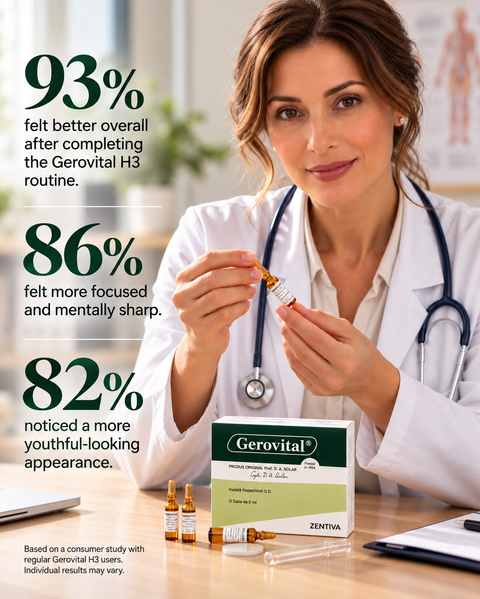 Gerovital Classic - Gerovital GH3 Injectables with Anti-Aging Effect