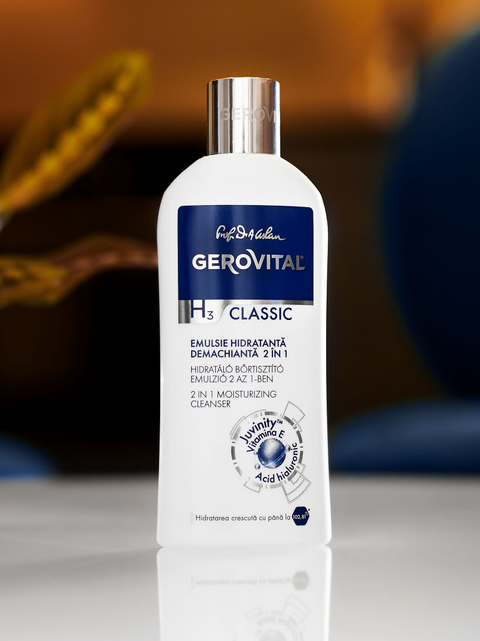 Gerovital H3 Classic - Moisturising Cleanser 2 in 1