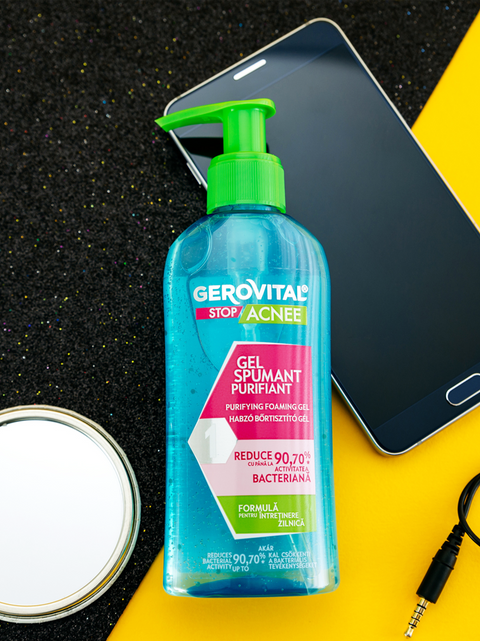 Gerovital Acne Stop - Purifying Foaming Gel