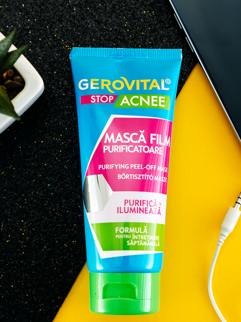 Gerovital Acne Stop - Purifying Peel-Off Mask