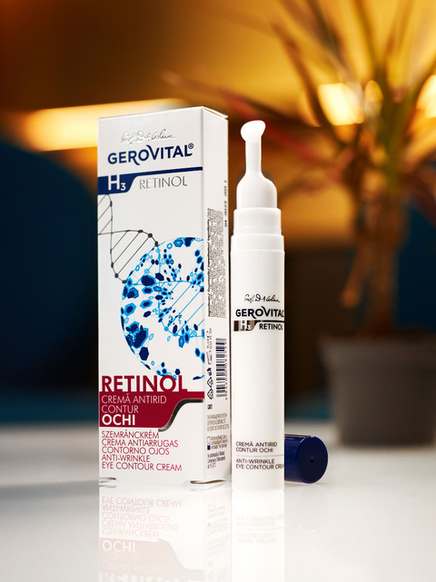 Gerovital H3 Retinol - Anti Wrinkle Contour Eye Cream
