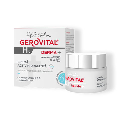 Gerovital Derma+ - Active Moisturising Cream 24h