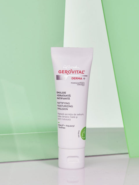 Gerovital Derma+ - Mattifying Moisturising Emulsion