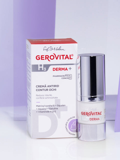 Gerovital Derma+ - Anti Wrinkle Eye Contour Cream