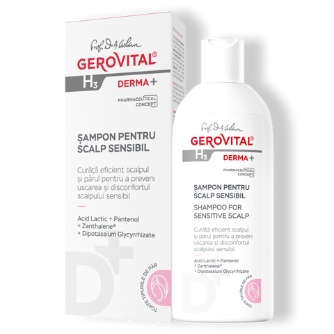 Gerovital Derma+ - Shampoo for Sensitive Scalp