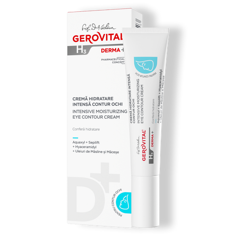 Gerovital H3 Derma+ - Intense Hydrating Eye Contour Cream