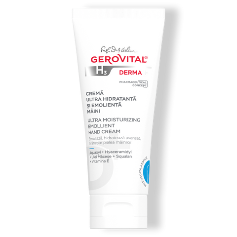 Gerovital H3 Derma+ - Ultra-Hydrating & Softening Hand Cream