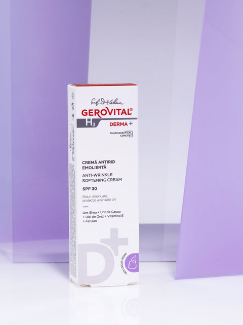 Gerovital H3 Derma+ - Anti Wrinkle Softening Cream SPF30