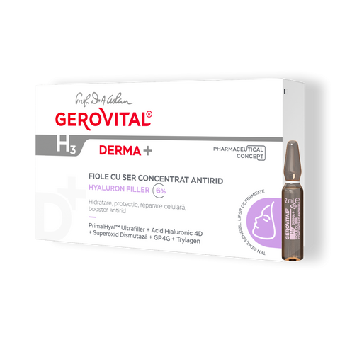 Gerovital H3 Derma+ - Concentrated Anti-Wrinkle Serum Ampoules