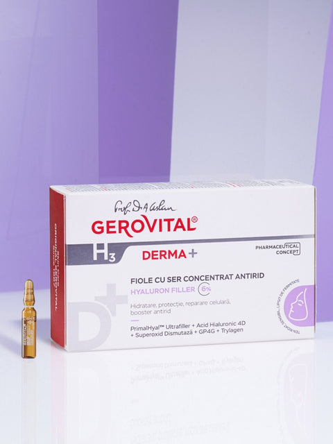 Gerovital H3 Derma+ - Concentrated Anti-Wrinkle Serum Ampoules