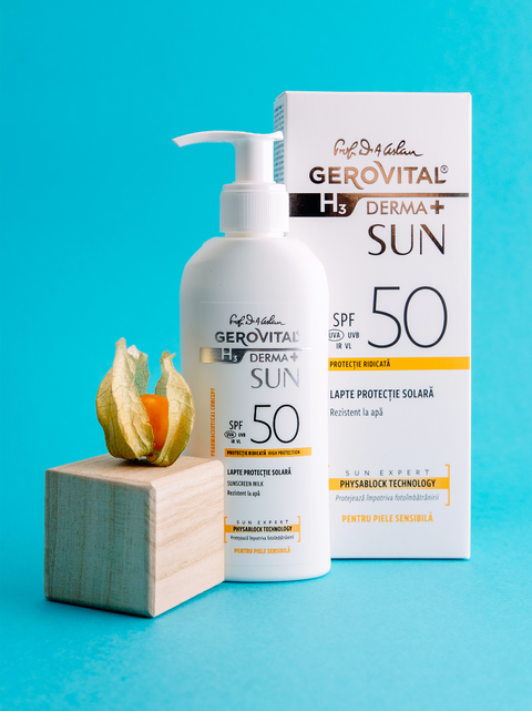 Gerovital H3 Derma+ - Sun Protection Milk - SPF 50