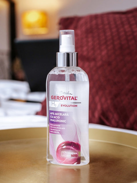 Gerovital H3 Evolution - Micellar Water with Hyaluronic Acid