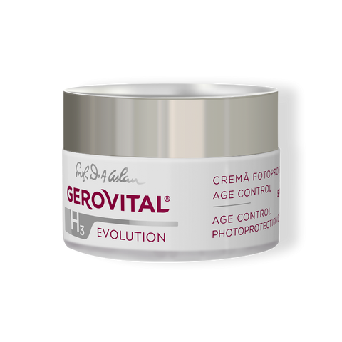 Gerovital H3 Evolution - Age Control Photoprotection Cream SPF 50