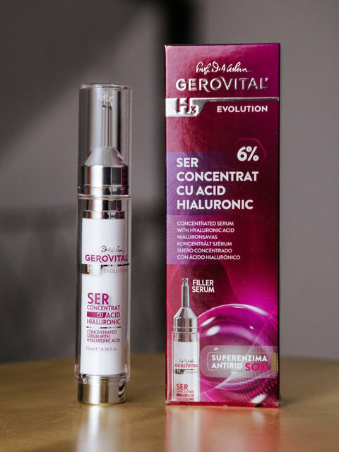 Gerovital H3 Evolution - Concentrated Serum with Hyaluronic Acid