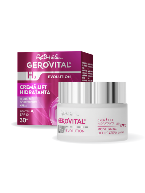 Gerovital H3 Evolution - Moisturizing Lifting Cream SPF 10 (day care)