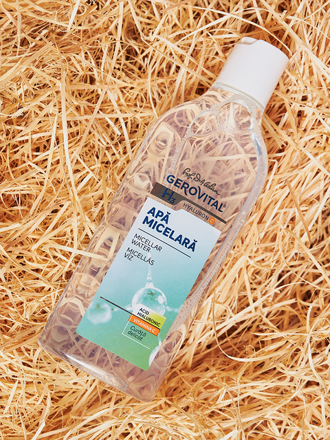 Gerovital H3 Classic - Micellar Water with Hyaluronic Acid and Vitamic C 400ml