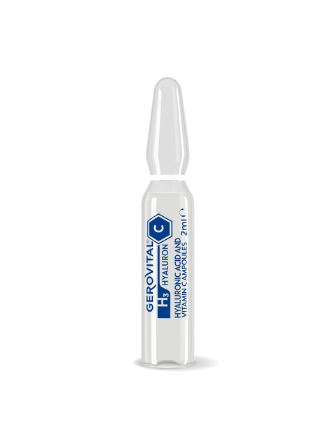 Gerovital H3 Classic - Hyaluronic C Acid and Vitamin C Ampoules Set