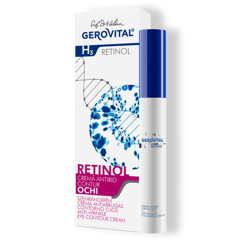 Gerovital H3 Retinol - Anti Wrinkle Contour Eye Cream
