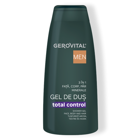Gerovital Men - Total Control 3In1 Shower Gel