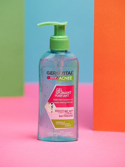 Gerovital Acne Stop - Purifying Foaming Gel