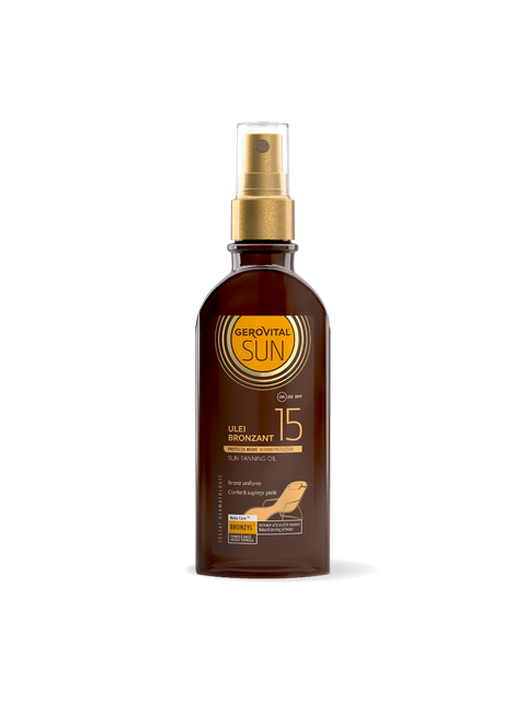 Gerovital Sun - Tanning Sun Oil SPF 15