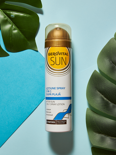 Gerovital Sun - 3 In 1 After Sun Spray Lotion