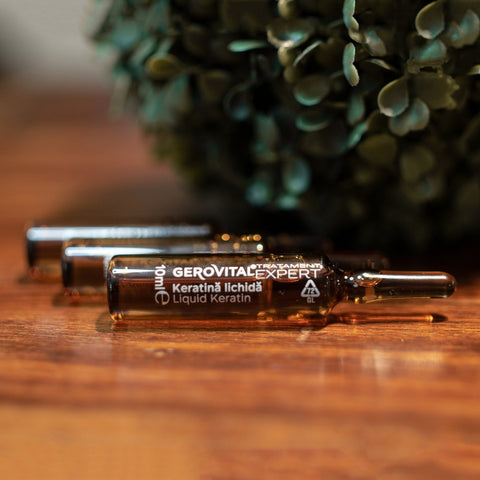 Gerovital Hair Expert - Liquid Keratine Ampoules