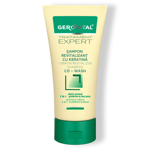 Gerovital Hair Expert - Keratin Co-Wash Revitalizer Shampoo