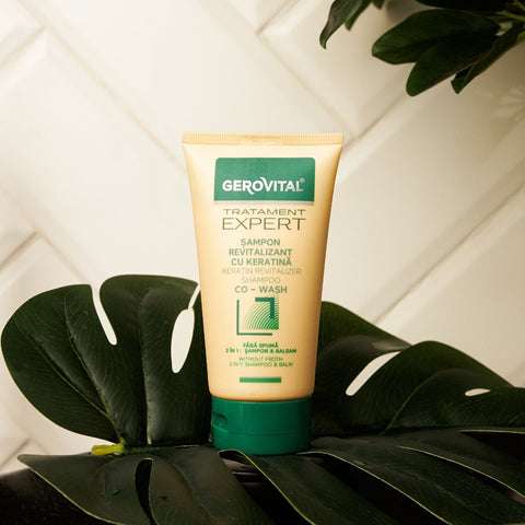 Gerovital Hair Expert - Keratin Co-Wash Revitalizer Shampoo