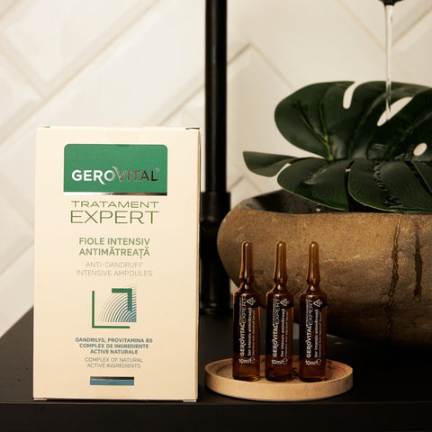 Gerovital Hair Expert - Anti Dandruff Intensive Ampoules
