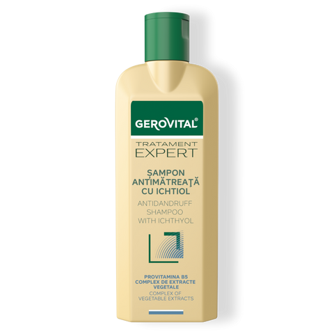 Gerovital Hair Expert - Anti Dandruff Shampoo with Ichtyol 250 ml