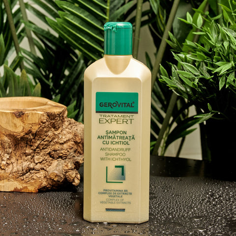 Gerovital Hair Expert - Anti Dandruff Shampoo with Ichtyol 250 ml