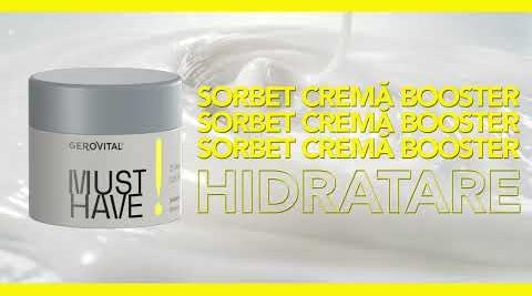 Gerovital Must Have - Booster Moisturising Sorbet Cream